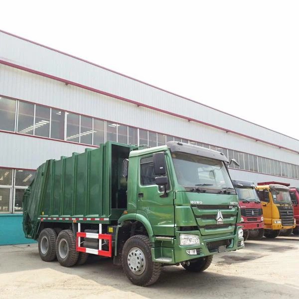China SINOTRUK HOWO 6X4 Cheap 336HP 10 Wheeler Sanitation Garbage Compactor Truck