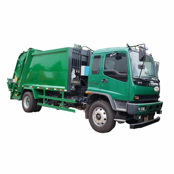 China Factory 10 Ton 240HP ISUZU GARBAGE Compactpr TRUCK