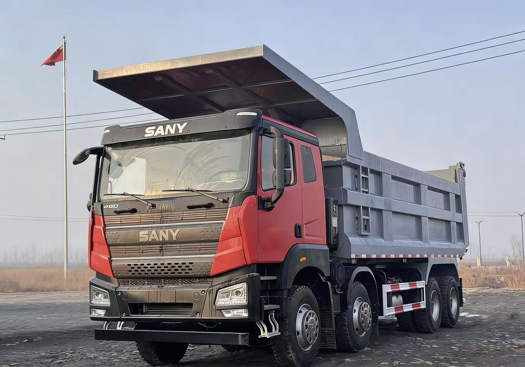 490 horsepower dump truck from Sany Heavy Industry
